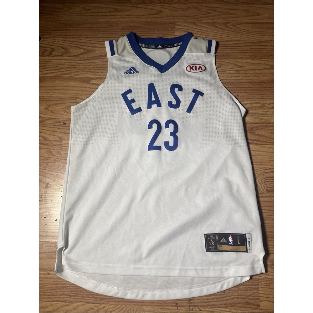 Adidas 2016 Toronto All Star Game Lebron James Eastern Conference Jersey Youth L